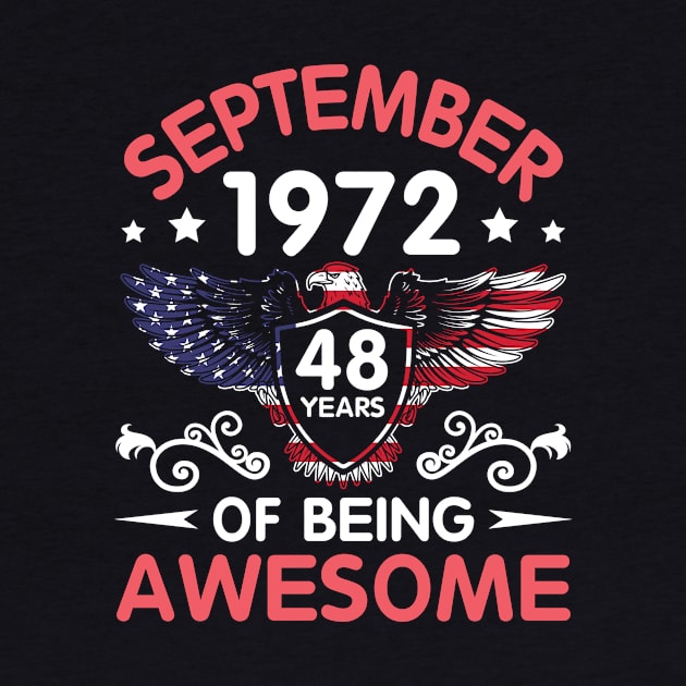 USA Eagle Was Born September 1972 Birthday 48 Years Of Being Awesome by Cowan79